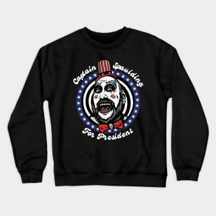 House of 1000 Corpses Captain Spaulding for President Crewneck Sweatshirt